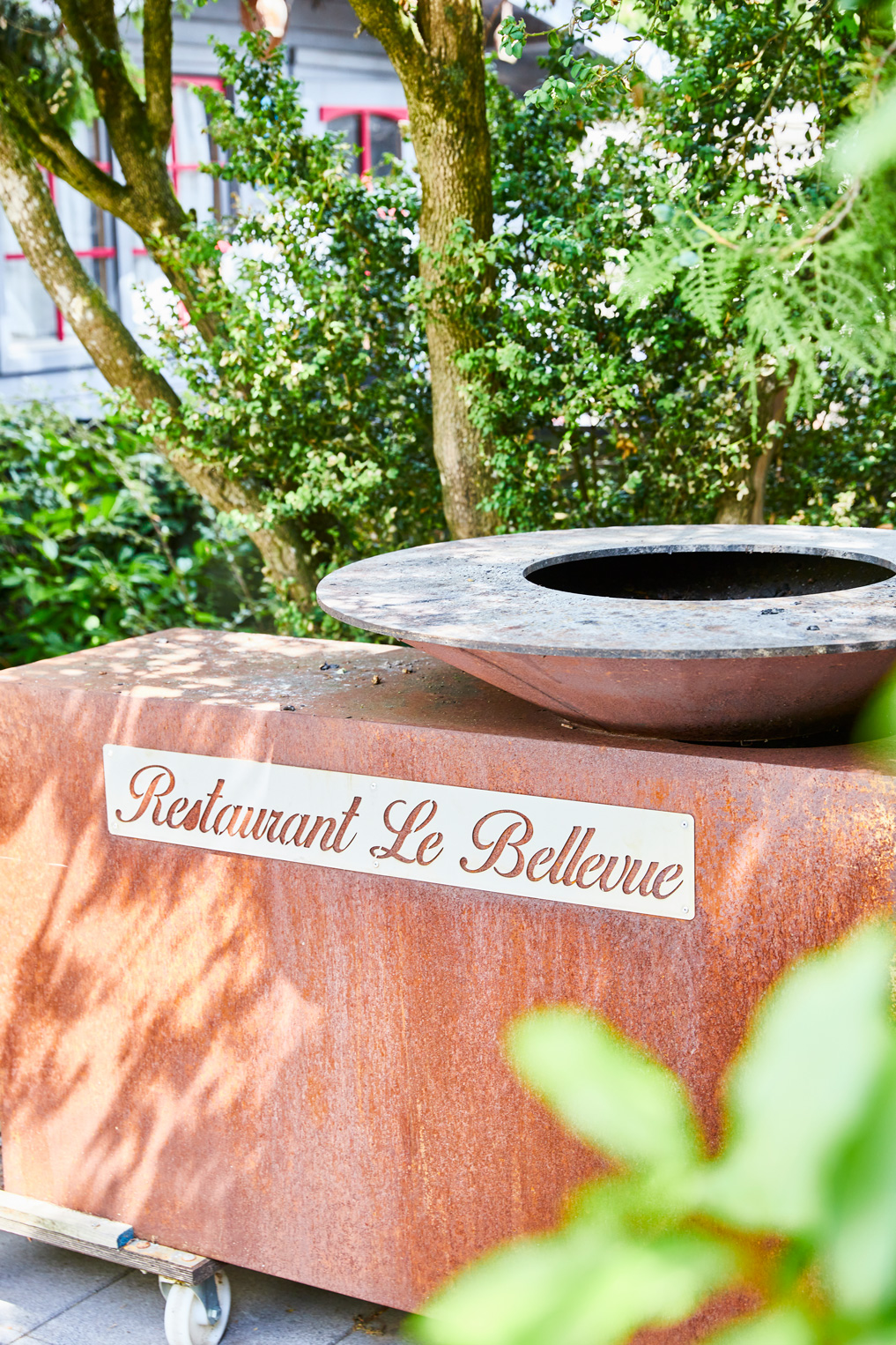 restaurant le Bellevue Soultz terrasse