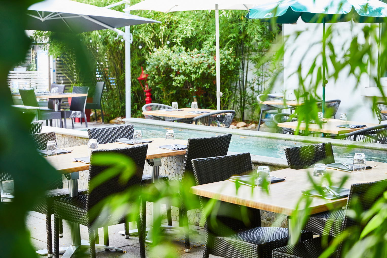 restaurant le Bellevue Soultz terrasse